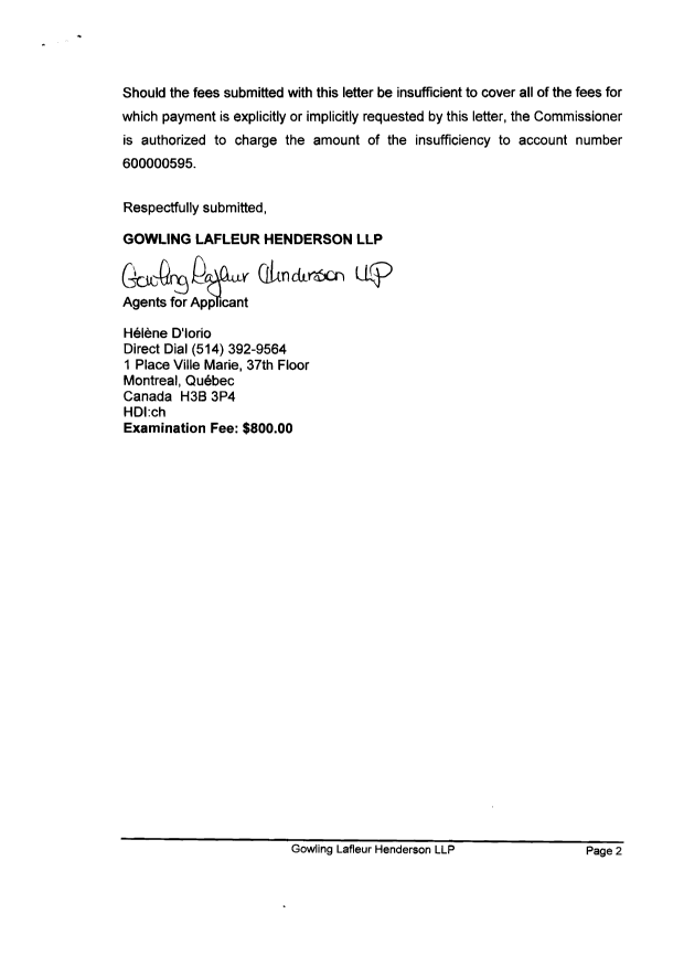 Canadian Patent Document 2504011. Prosecution-Amendment 20080724. Image 2 of 2