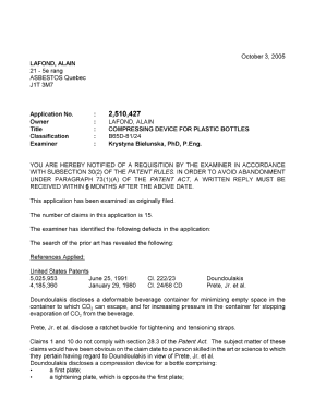 Document de brevet canadien 2510427. Poursuite-Amendment 20041203. Image 1 de 2
