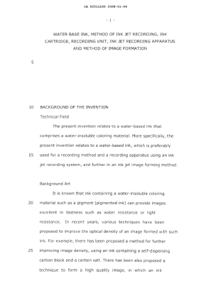 Canadian Patent Document 2511100. Description 20080104. Image 1 of 120