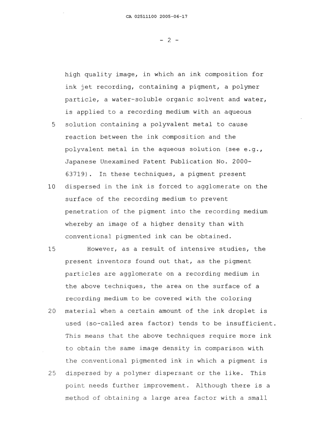 Canadian Patent Document 2511100. Description 20080104. Image 2 of 120