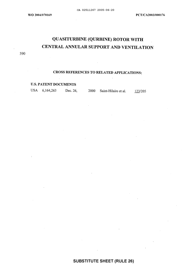 Document de brevet canadien 2511267. Description 20050620. Image 17 de 17