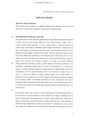Canadian Patent Document 2511267. Description 20051211. Image 1 of 17