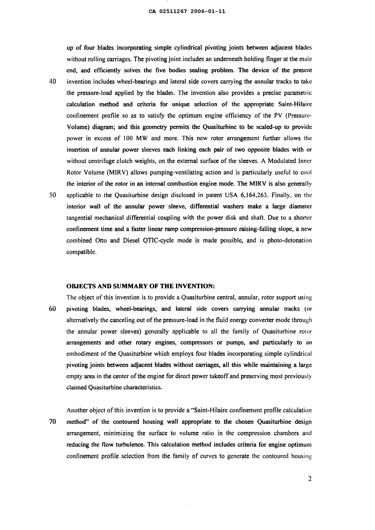 Canadian Patent Document 2511267. Prosecution-Amendment 20051211. Image 3 of 30