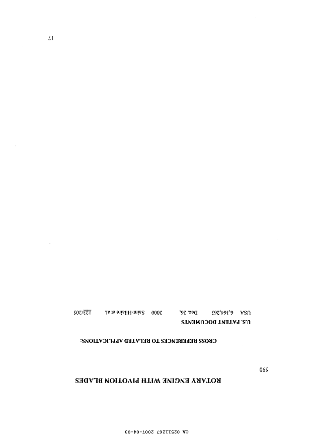 Document de brevet canadien 2511267. Description 20061203. Image 17 de 17
