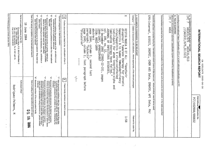 Canadian Patent Document 2512475. PCT 20041230. Image 2 of 7