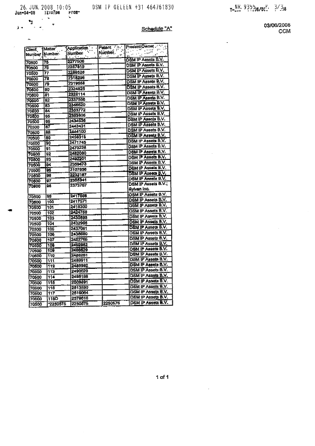 Canadian Patent Document 2513590. Correspondence 20080626. Image 3 of 3
