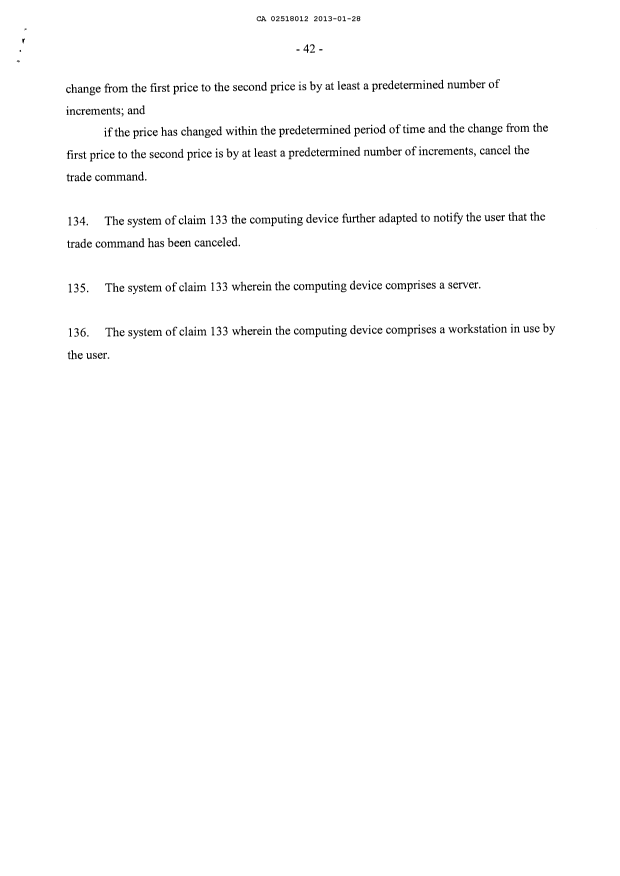 Canadian Patent Document 2518012. Prosecution-Amendment 20130128. Image 25 of 25