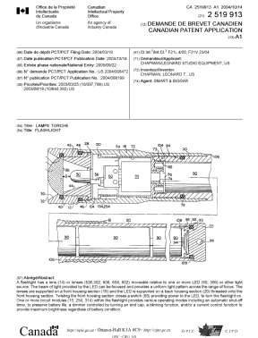Canadian Patent Document 2519913. Cover Page 20051121. Image 1 of 1