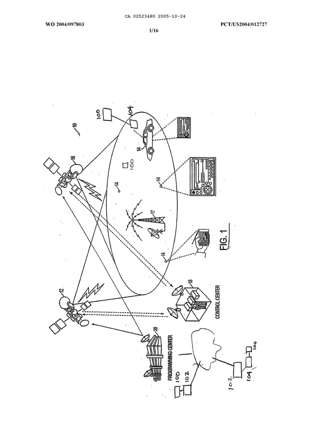 Canadian Patent Document 2523480. Drawings 20051024. Image 1 of 16