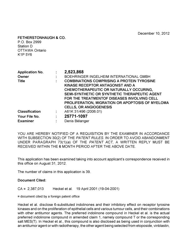 Canadian Patent Document 2523868. Prosecution-Amendment 20121210. Image 1 of 3