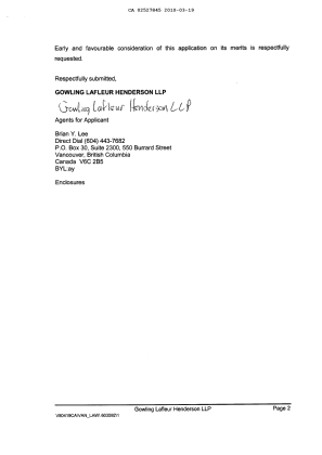 Document de brevet canadien 2527845. Poursuite-Amendment 20091219. Image 2 de 2