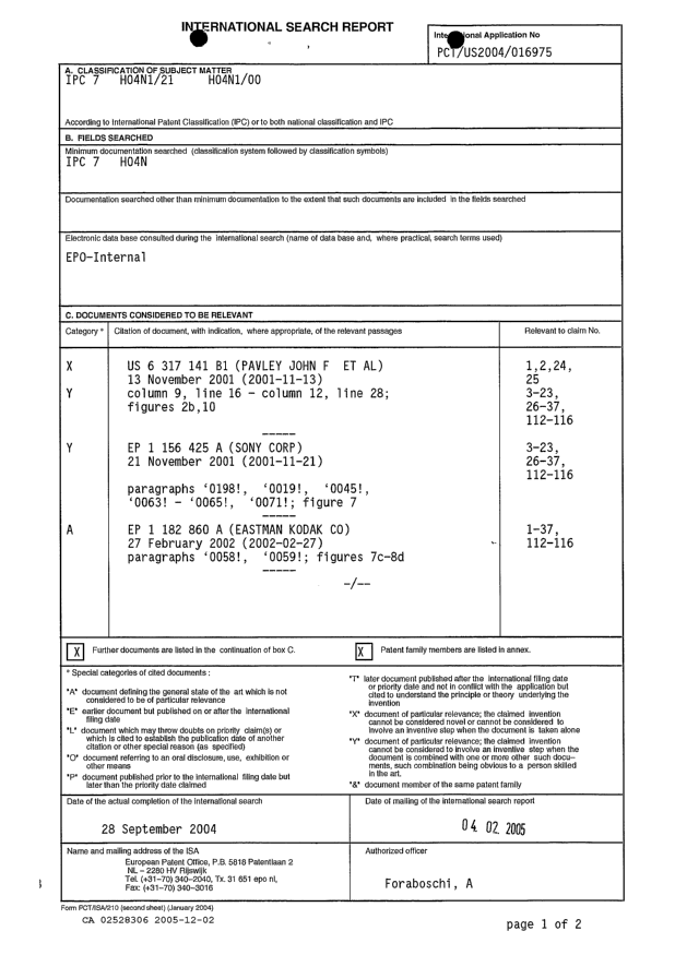 Document de brevet canadien 2528306. PCT 20041202. Image 1 de 5