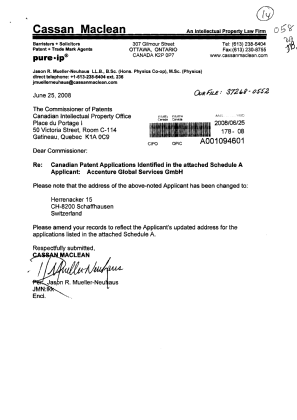 Canadian Patent Document 2529603. Correspondence 20071225. Image 1 of 3