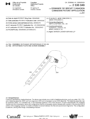 Canadian Patent Document 2536049. Cover Page 20051207. Image 1 of 1