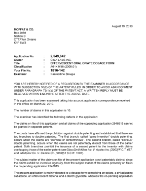 Canadian Patent Document 2549642. Prosecution-Amendment 20100819. Image 1 of 2