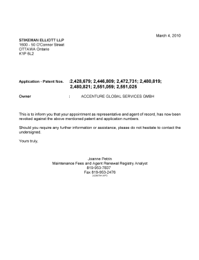 Canadian Patent Document 2551059. Correspondence 20100304. Image 1 of 1