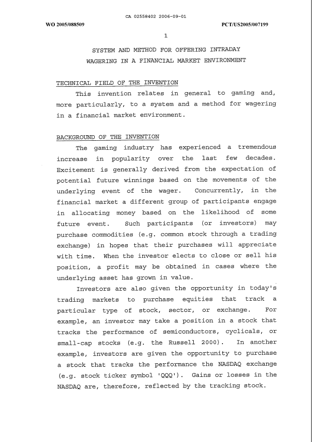 Canadian Patent Document 2558402. Description 20130610. Image 1 of 49