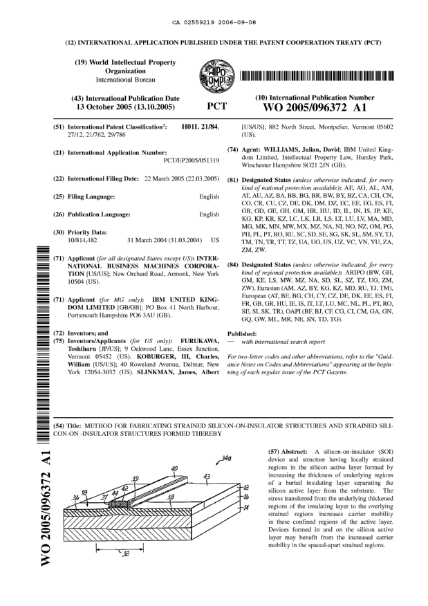 Document de brevet canadien 2559219. Abrégé 20060908. Image 1 de 1