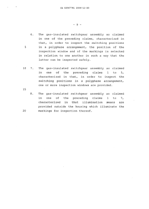 Document de brevet canadien 2567781. Revendications 20051220. Image 2 de 2
