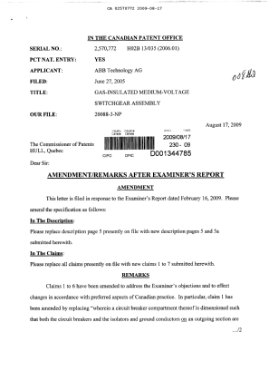 Document de brevet canadien 2570772. Poursuite-Amendment 20081217. Image 1 de 8