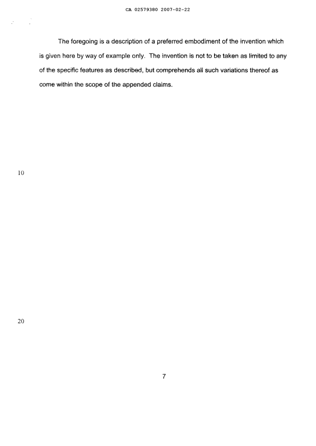 Canadian Patent Document 2579380. Description 20070222. Image 7 of 7