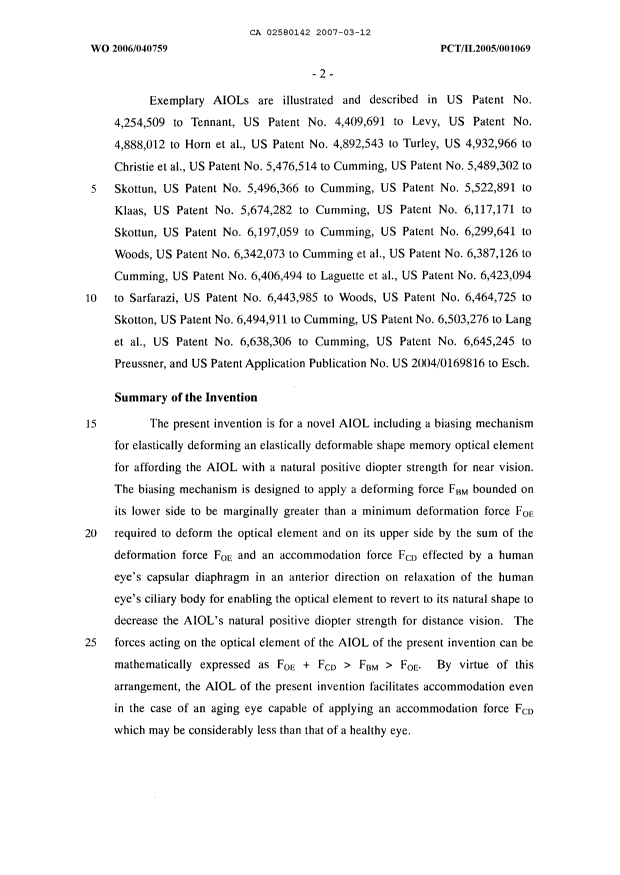 Canadian Patent Document 2580142. Description 20070312. Image 2 of 8