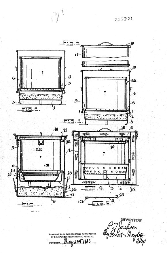 Canadian Patent Document 258500. Drawings 19951101. Image 1 of 1
