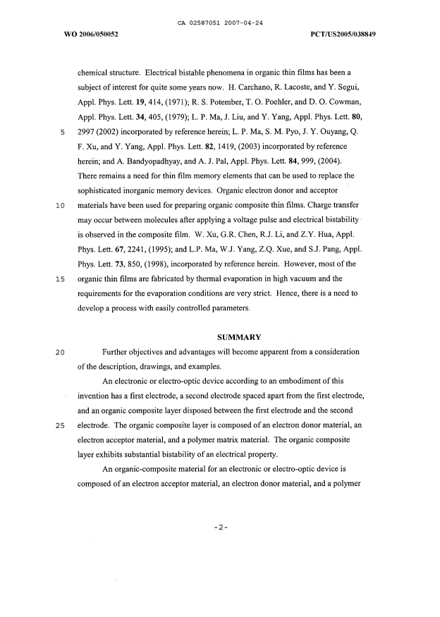 Canadian Patent Document 2587051. Description 20070424. Image 2 of 11