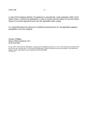Document de brevet canadien 2591205. Poursuite-Amendment 20121207. Image 2 de 2