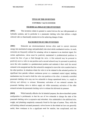 Canadian Patent Document 2591243. Description 20070619. Image 1 of 8