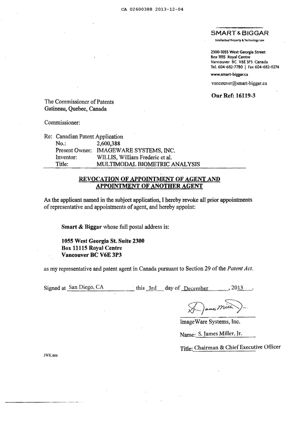 Canadian Patent Document 2600388. Correspondence 20121204. Image 7 of 7