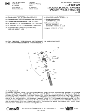 Document de brevet canadien 2602009. Page couverture 20071205. Image 1 de 1