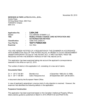 Canadian Patent Document 2604348. Prosecution-Amendment 20121226. Image 1 of 3