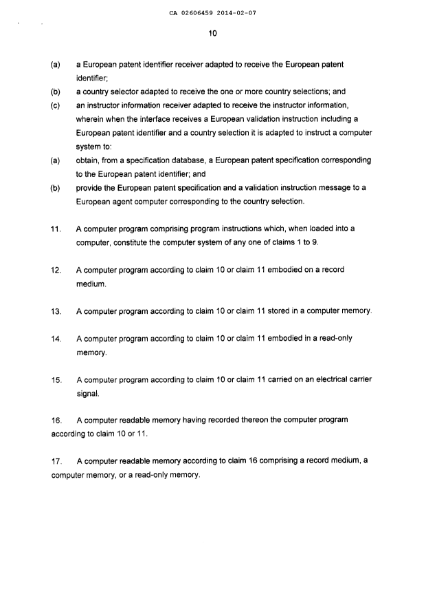 Canadian Patent Document 2606459. Prosecution-Amendment 20131207. Image 24 of 24