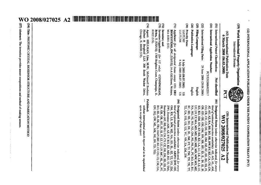 Canadian Patent Document 2615417. Abstract 20081218. Image 1 of 1