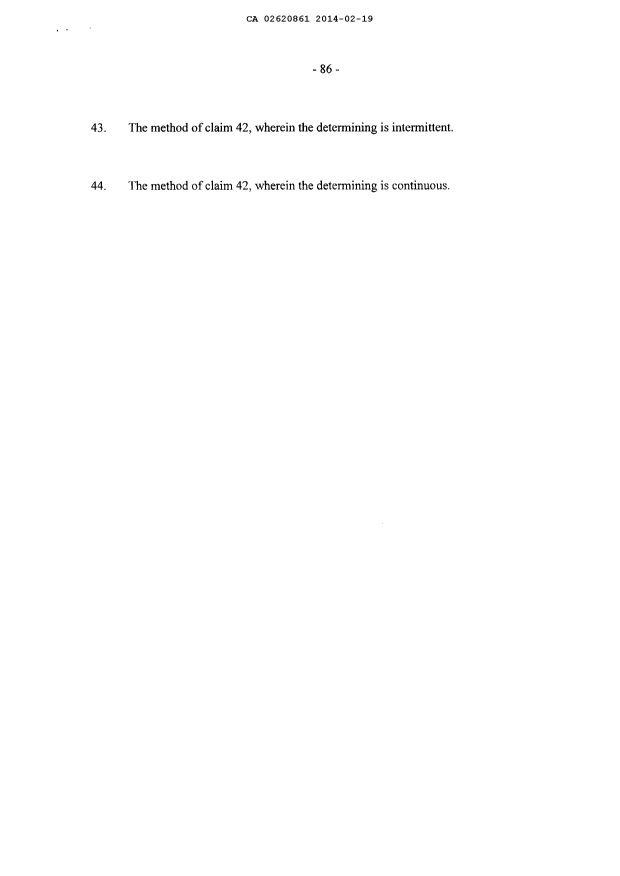 Document de brevet canadien 2620861. Poursuite-Amendment 20131219. Image 16 de 16