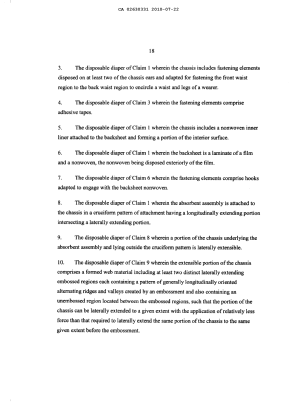 Document de brevet canadien 2630331. Revendications 20091222. Image 2 de 4