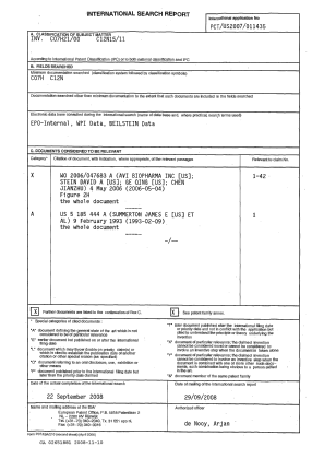 Document de brevet canadien 2651881. PCT 20071210. Image 1 de 3