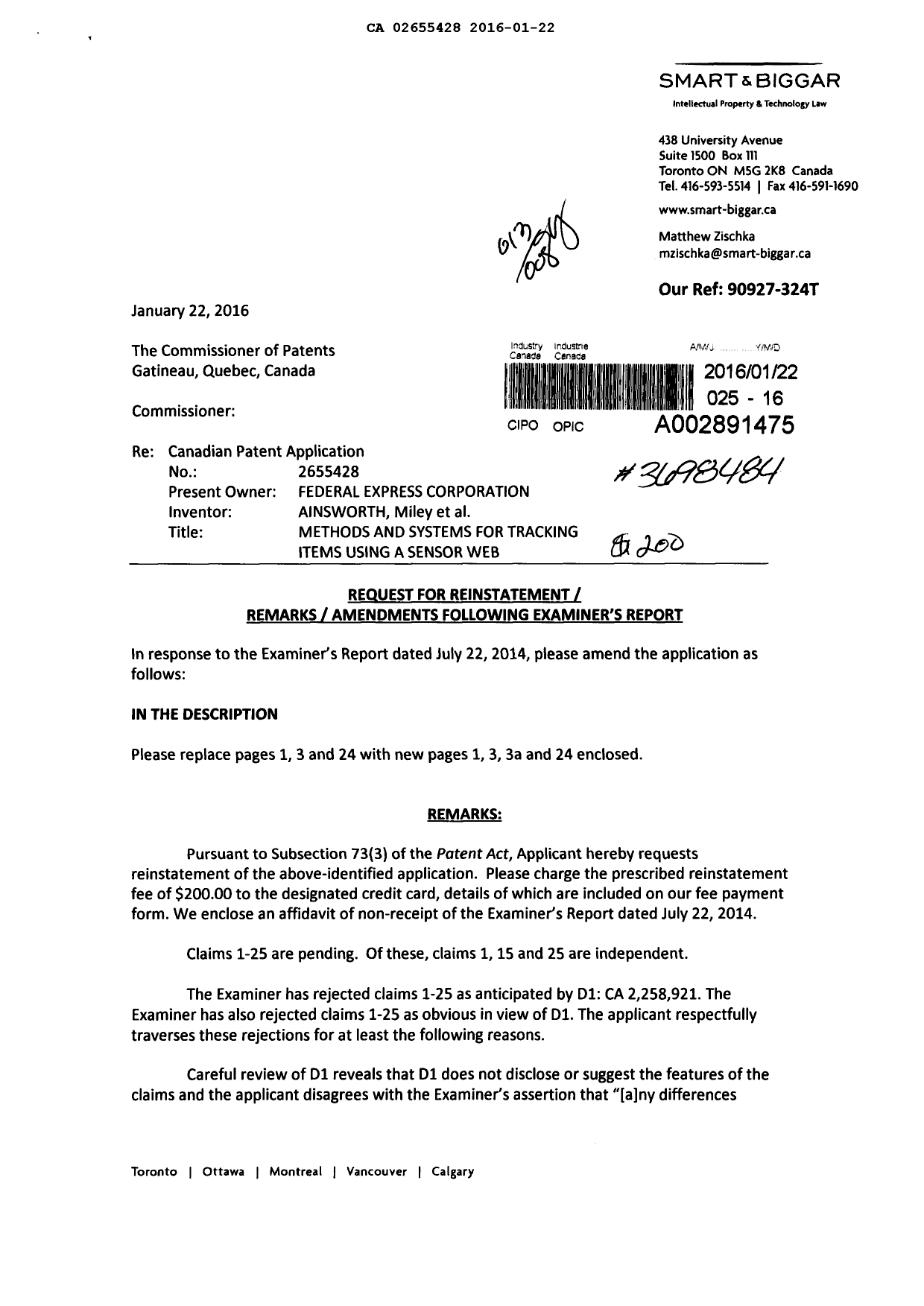 Canadian Patent Document 2655428. Prosecution-Amendment 20151222. Image 1 of 7