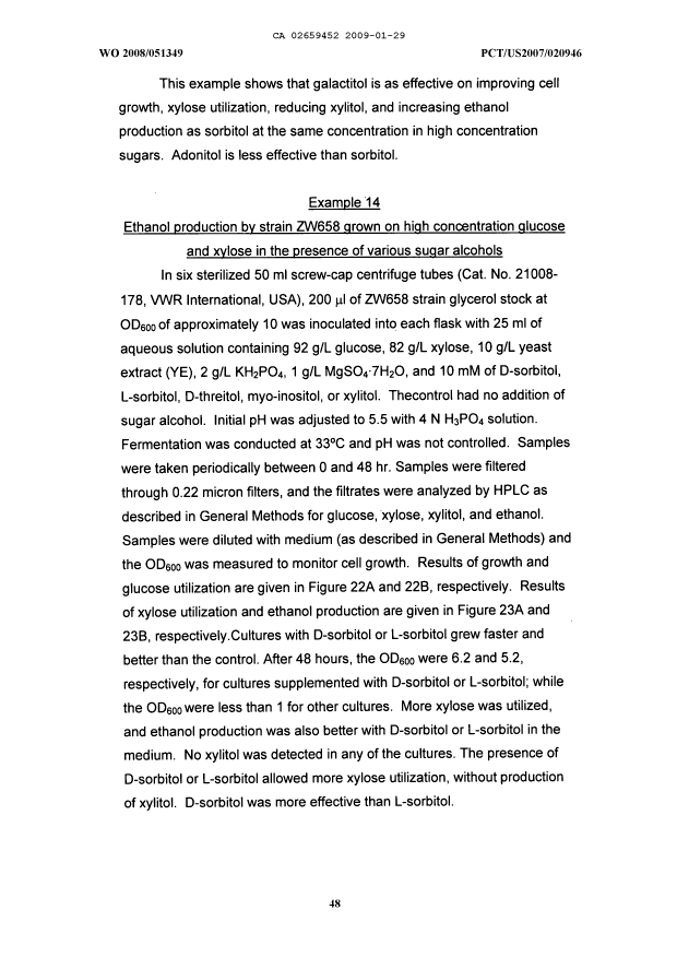 Canadian Patent Document 2659452. Description 20091225. Image 48 of 48