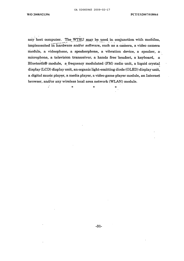 Canadian Patent Document 2660945. Description 20090217. Image 31 of 31