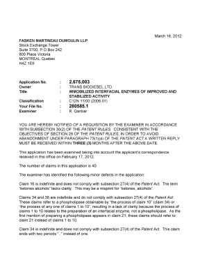 Canadian Patent Document 2675003. Prosecution-Amendment 20111216. Image 1 of 2