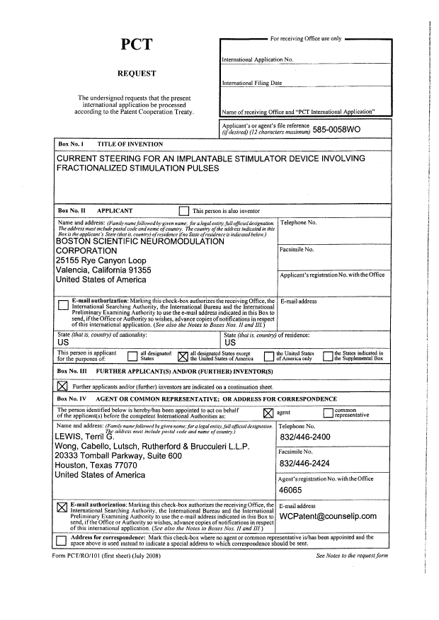 Document de brevet canadien 2678533. PCT 20090929. Image 1 de 17