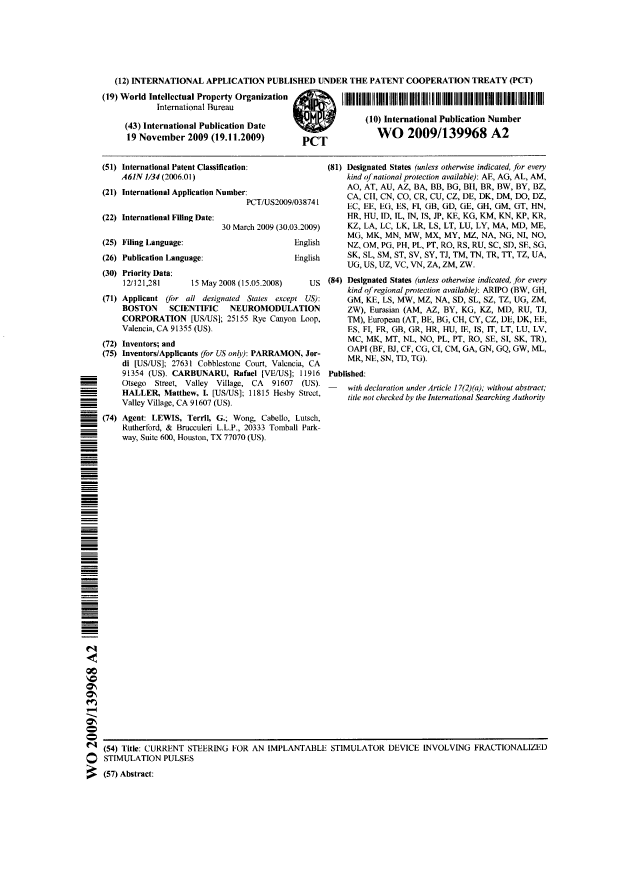 Document de brevet canadien 2678533. PCT 20090930. Image 1 de 1