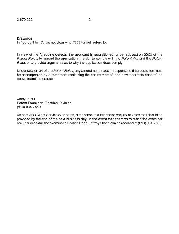 Document de brevet canadien 2679202. Poursuite-Amendment 20121204. Image 2 de 2