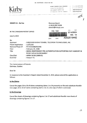 Document de brevet canadien 2679202. Poursuite-Amendment 20131204. Image 1 de 29