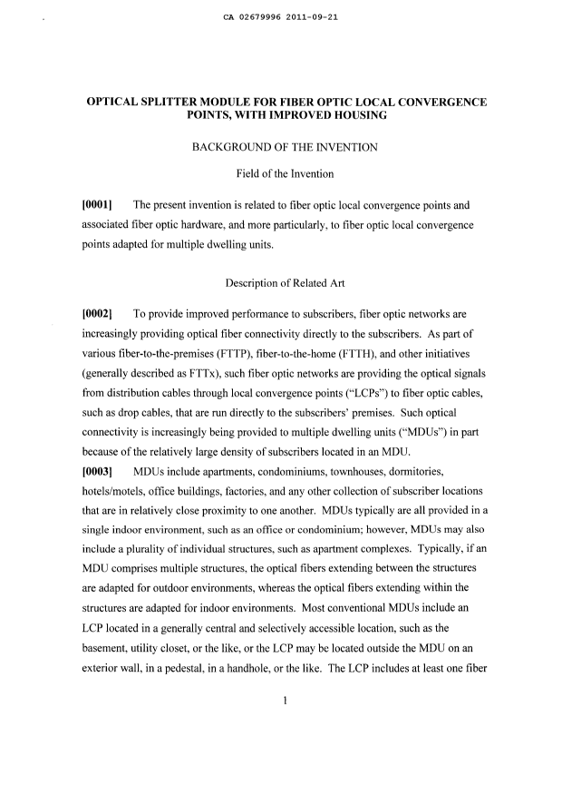 Canadian Patent Document 2679996. Description 20101221. Image 1 of 28