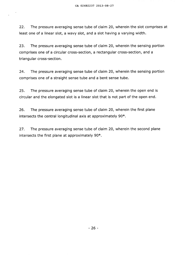 Document de brevet canadien 2682237. Revendications 20130827. Image 6 de 6