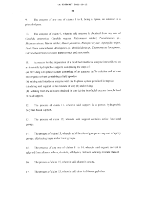 Document de brevet canadien 2686917. Revendications 20111012. Image 2 de 4