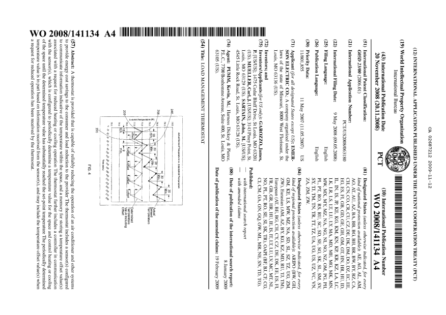 Canadian Patent Document 2687212. Abstract 20081212. Image 1 of 1
